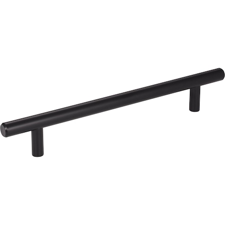 Elements 160 mm Center-to-Center Matte Black Naples Cabinet Bar Pull 220MB